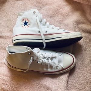 White High Top Converse